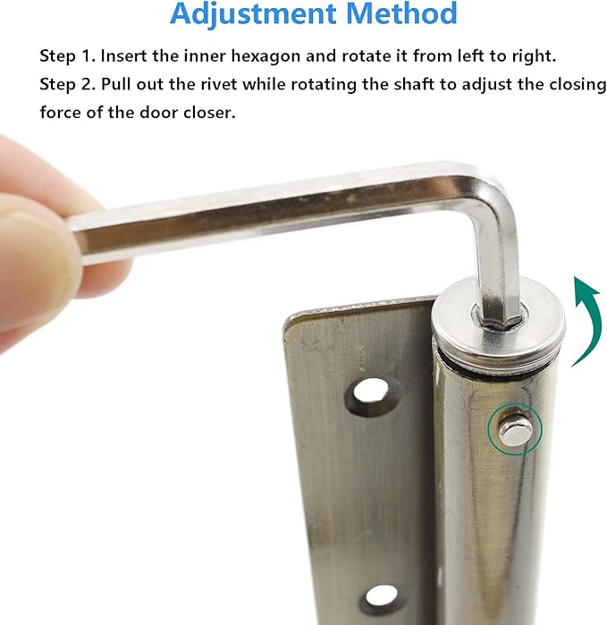 (Free Home Delivery) Adjustable Aluminum Alloy Automatic Door Closer