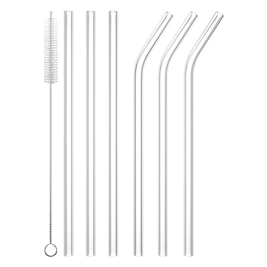 Glass Straws Simple 7P