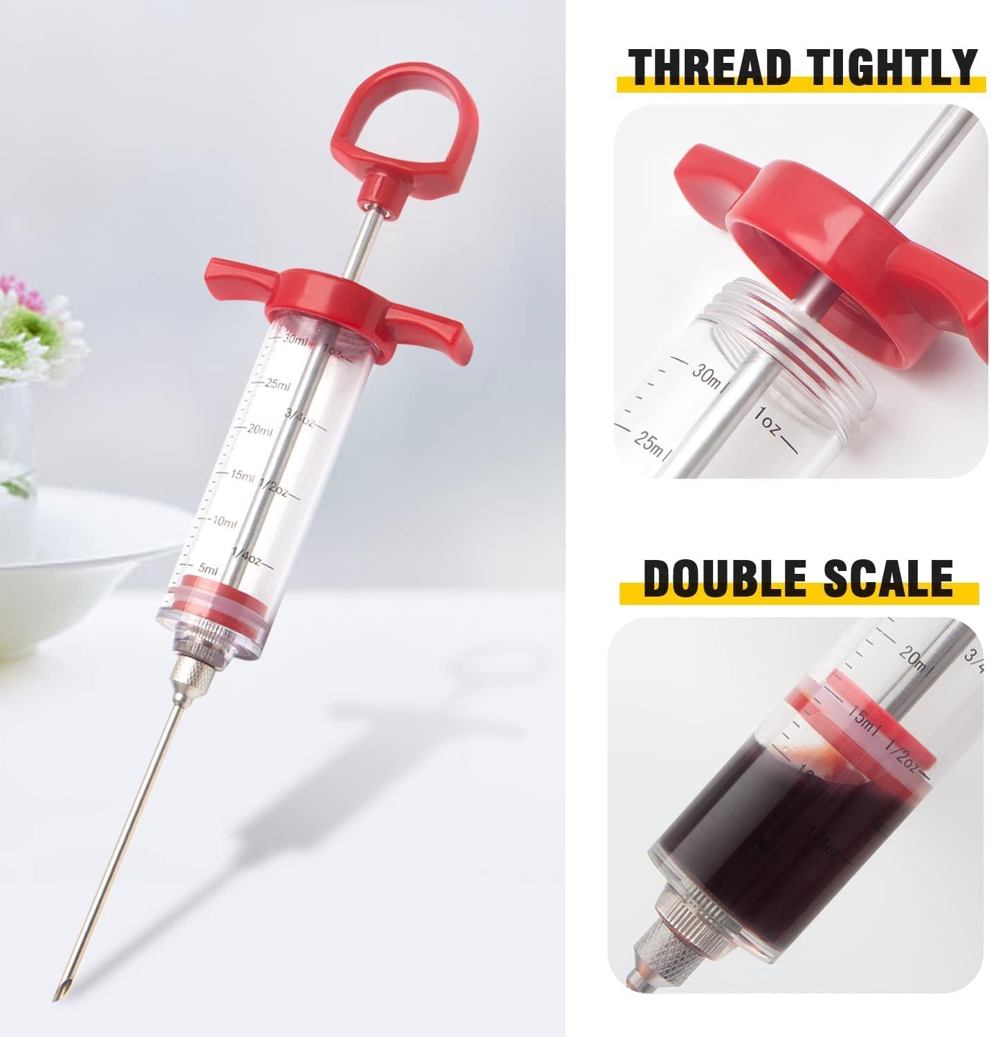 (Free Delivery) BBQ Marinade Injector Syringe