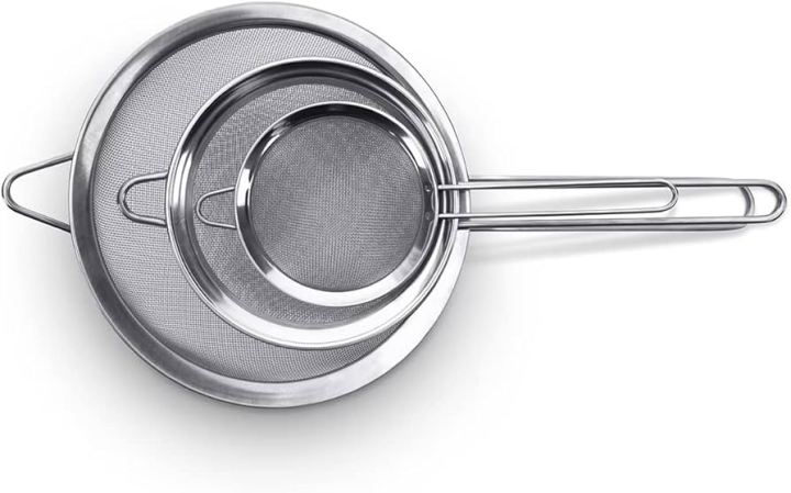 Tea Strainer 3 Piece Set Large