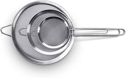 Tea Strainer 3 Piece Set Large