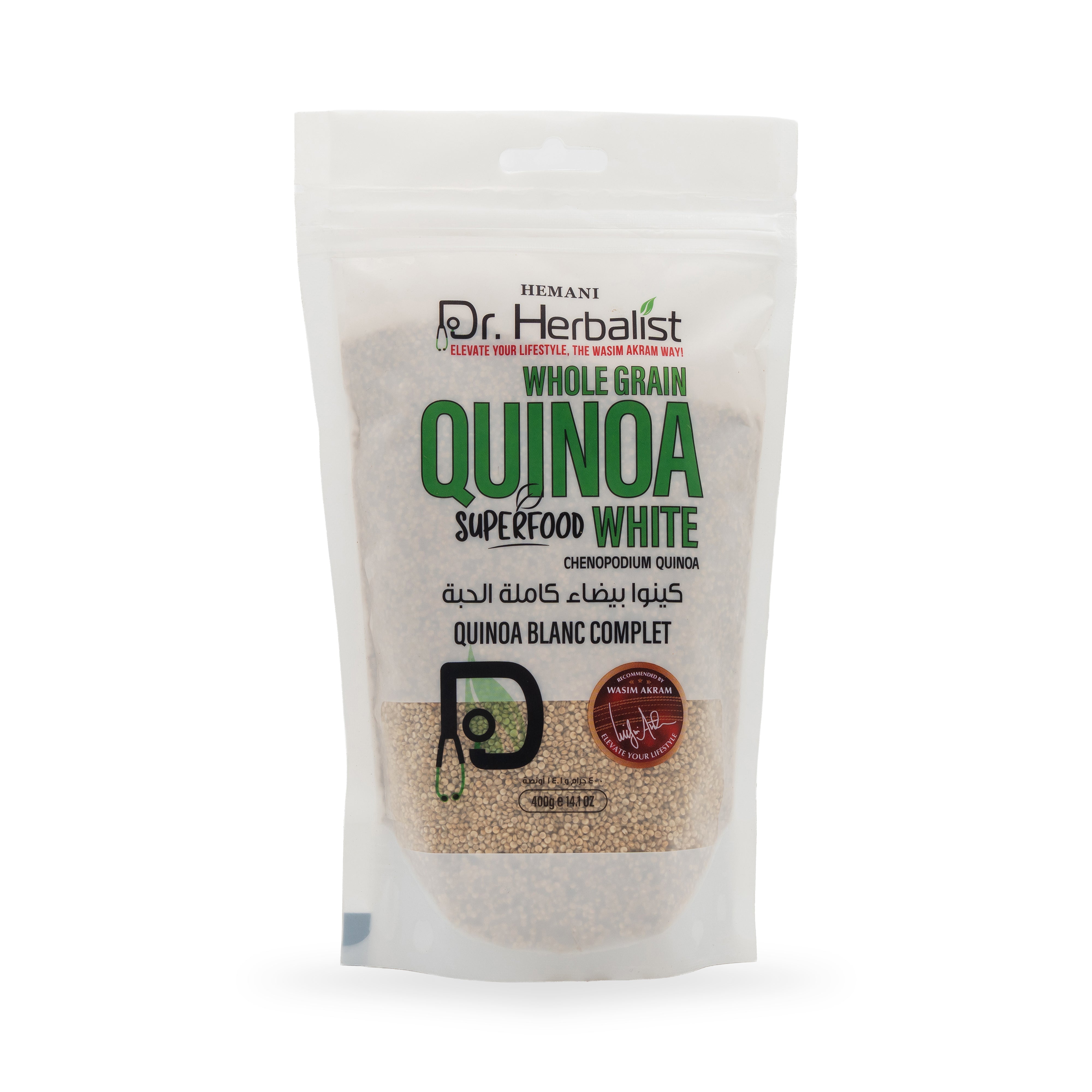 Dr. Herbalist Superfood – Whole Grain Quinoa White 400gm