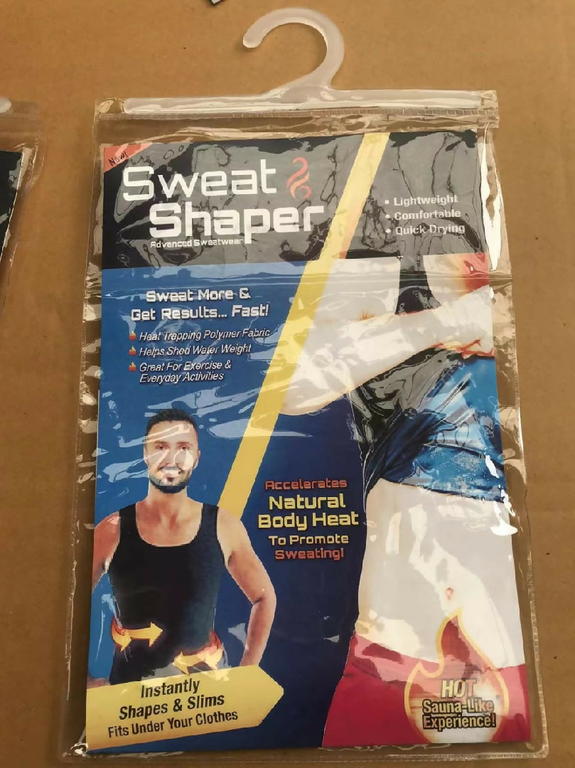 Men and woman Sweat Shaper Polymer Vest- Instantly Shapes And Slims