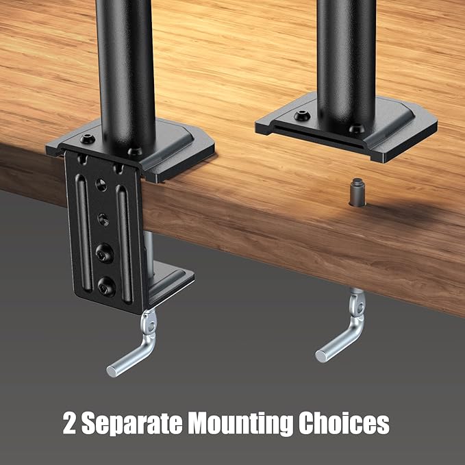 Monitor Table Stand  Adjustable Desktop Riser for Computer Screens and Laptops