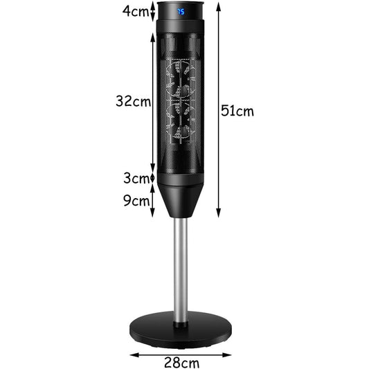 Fan Heater / Blower Heater – Portable Electric Room Heater with Adjustable Temperature Control