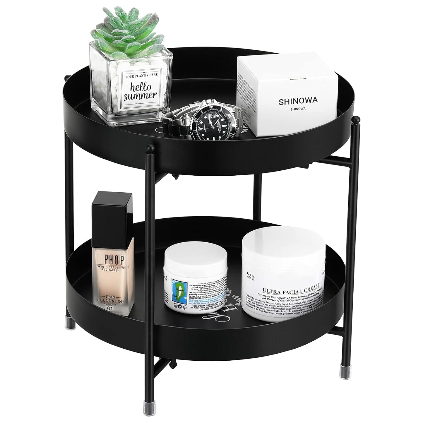 2 Tier Bathroom Stand  Space Saving Storage Organiser