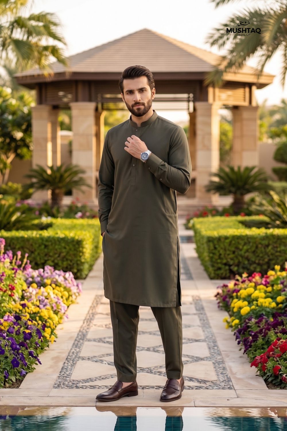 Mens Unstitched Wash & Wear Desgin - 3