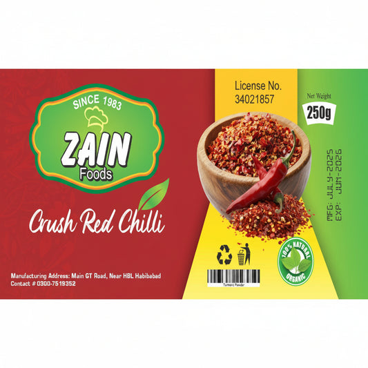 Red chilli flex 250 gram