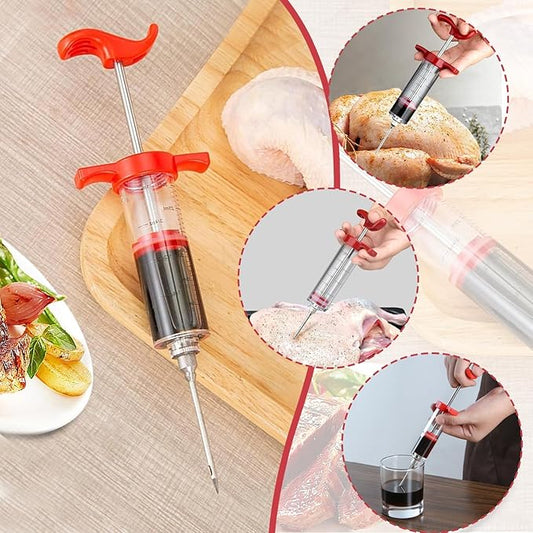 (Free Delivery) BBQ Marinade Injector Syringe