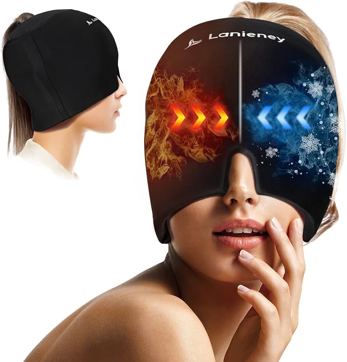 🧊 MigraCool Ice Relief Cap (Free Shipping)