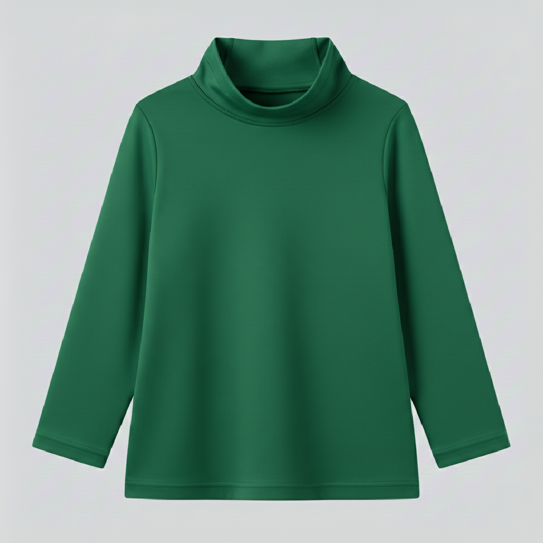 Kids Full Sleeves High Neck Sweaters