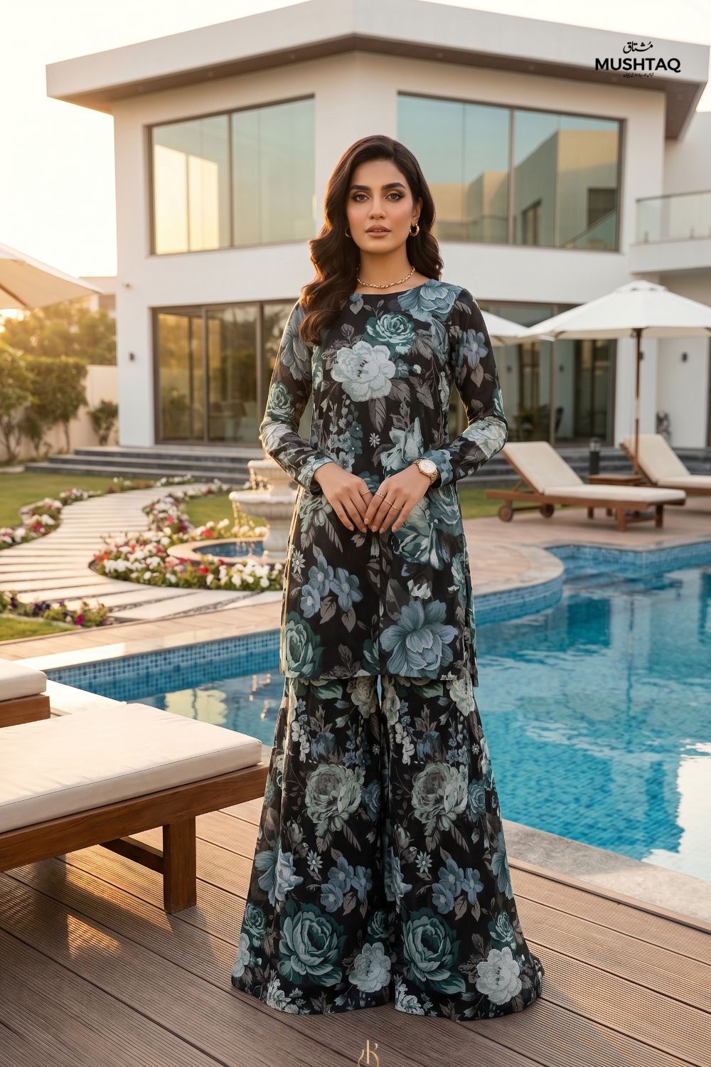 2Pcs Unstitched Printed Ayra Lawn Collection Desgin - 3
