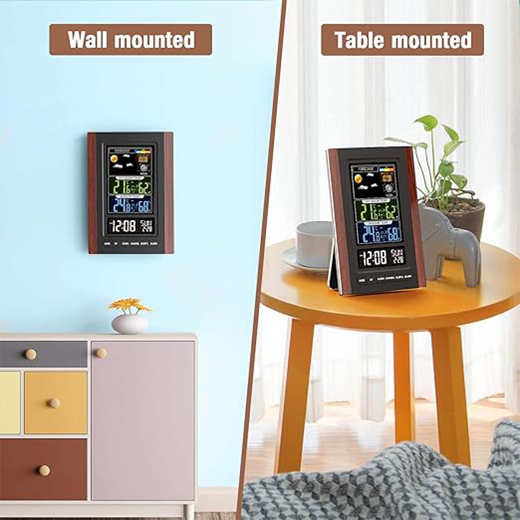 Weather Station  Digital Wireless Indoor and Outdoor Climate Monitor