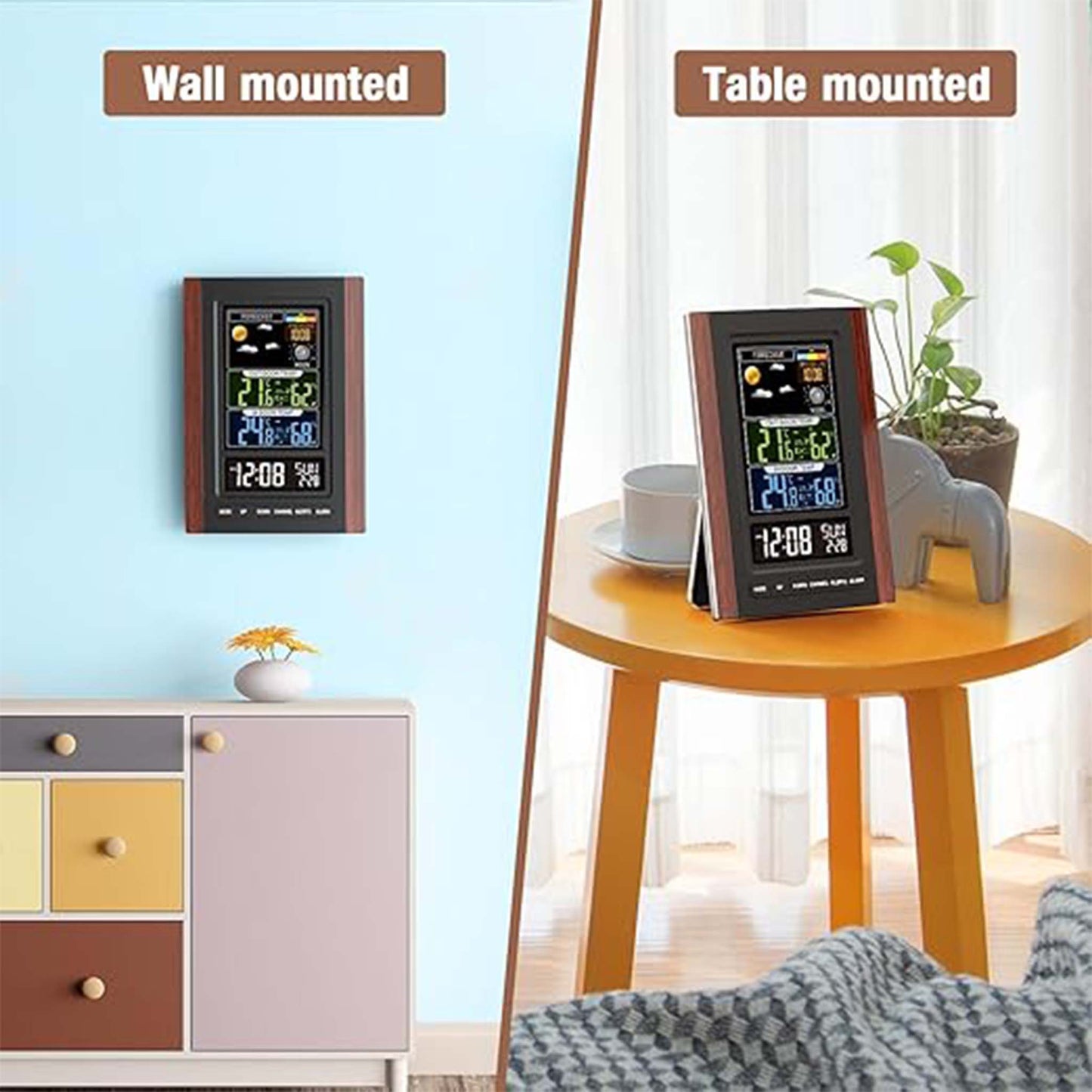 Weather Station  Digital Wireless Indoor and Outdoor Climate Monitor