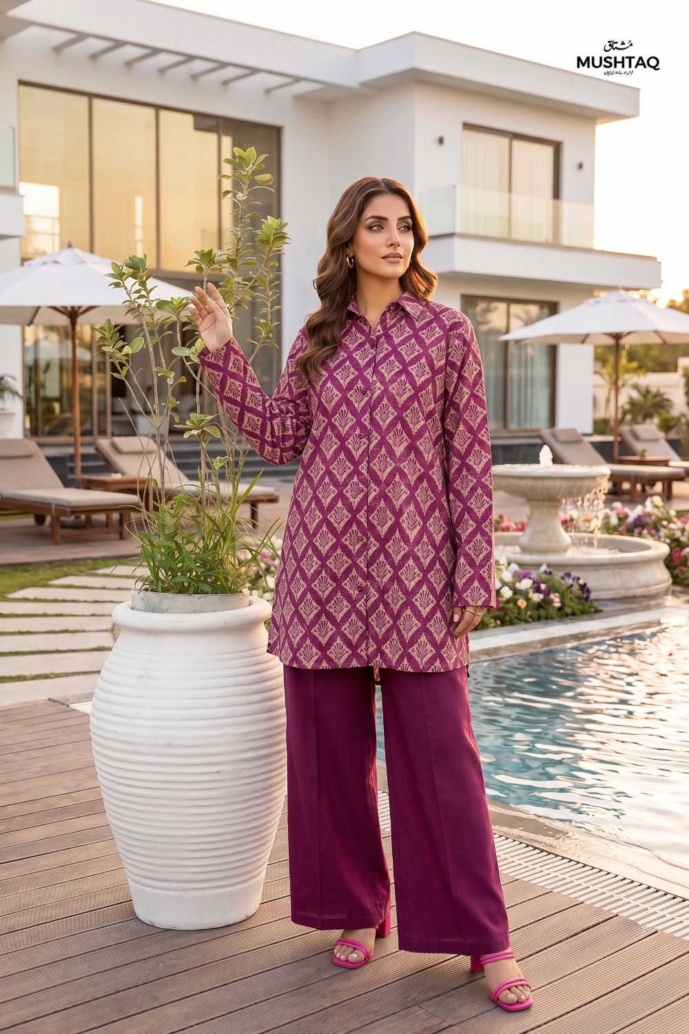 2Pcs Unstitched Printed Reet Lawn Collection Desgin - 3