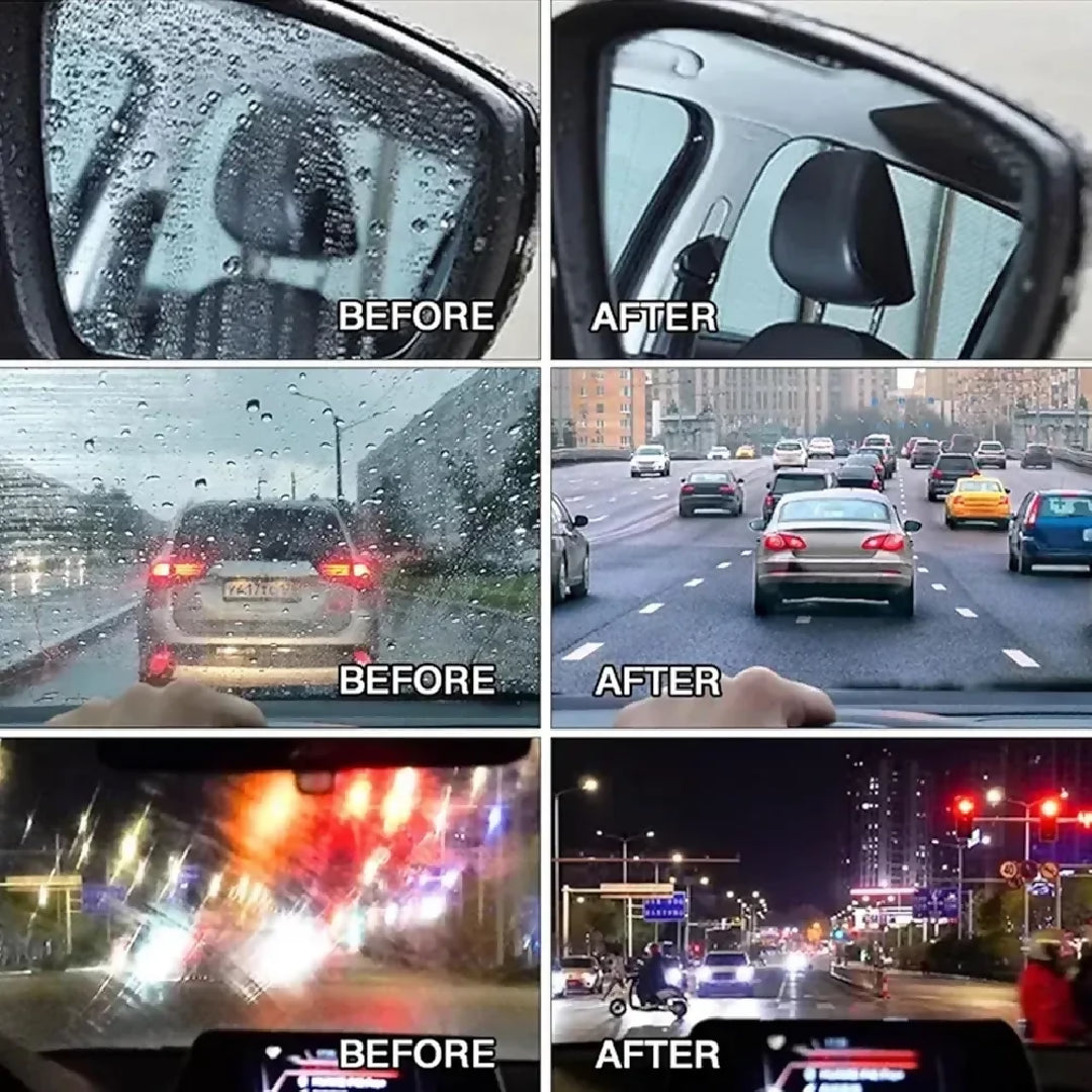 Oil Film Cleaning Brush Glass Cleaning Board Car Windshield Cleaner and Remover Powerful Visual Effect Enhancer
