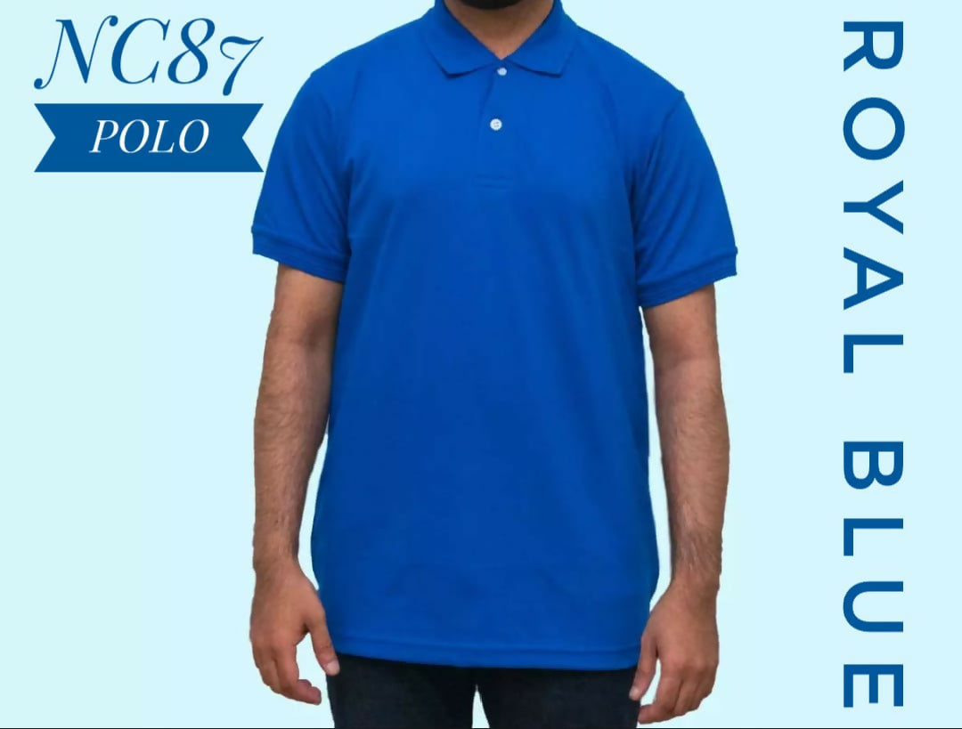 Royal Blue Polo T - Shirt