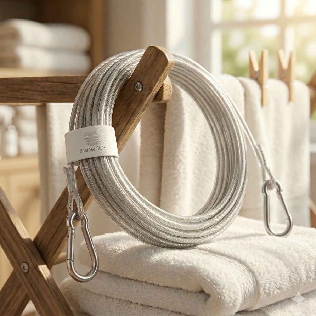 Stainless Steel Wire PVC Coated with Connectors