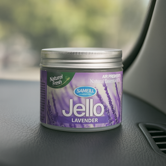 Jello Air Freshener Car and Home Lavender   Long Lasting Gel Air Freshener