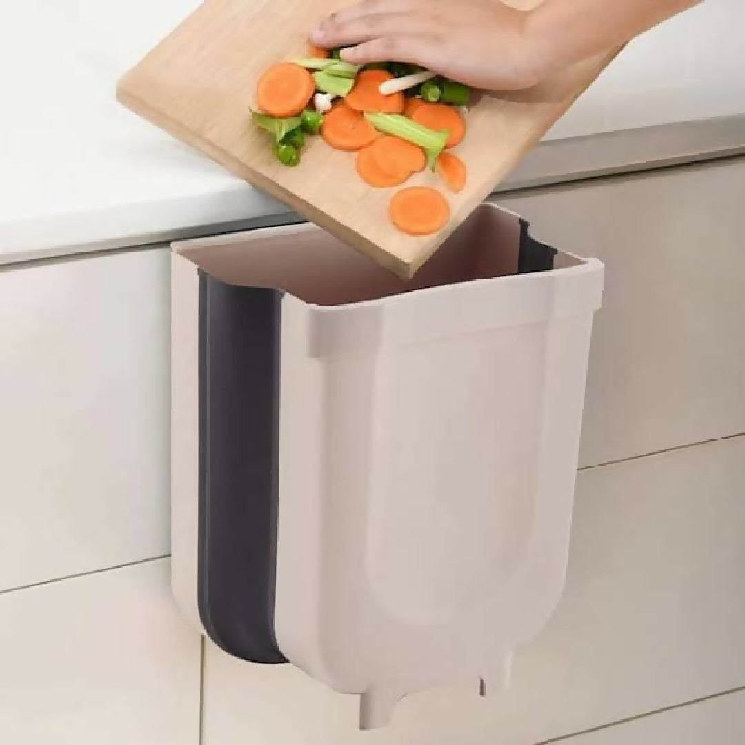 Rectangle Foldable Waste Bin for Kitchen Washroom and Cabinet