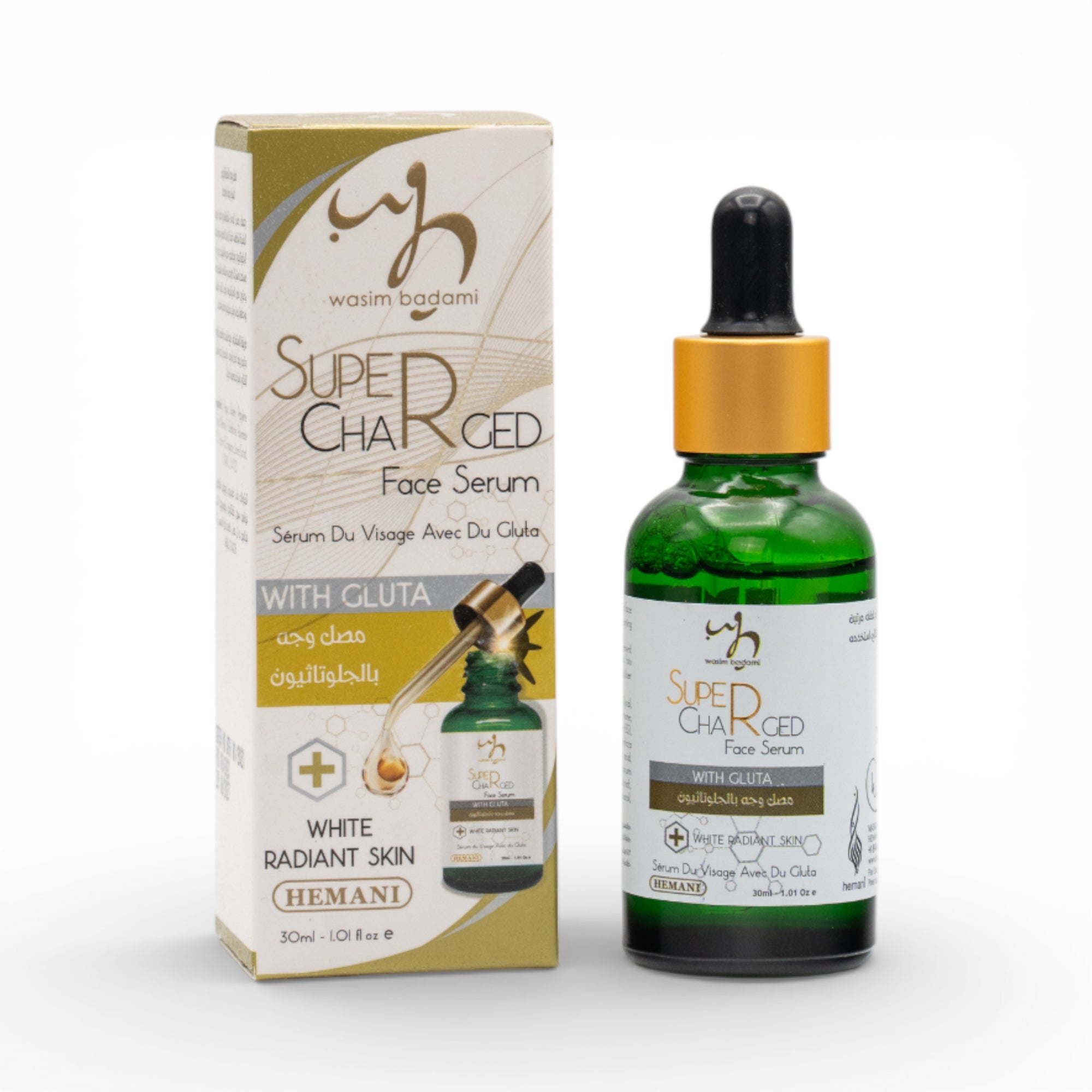 Super Charged Face Serum - Gluta
