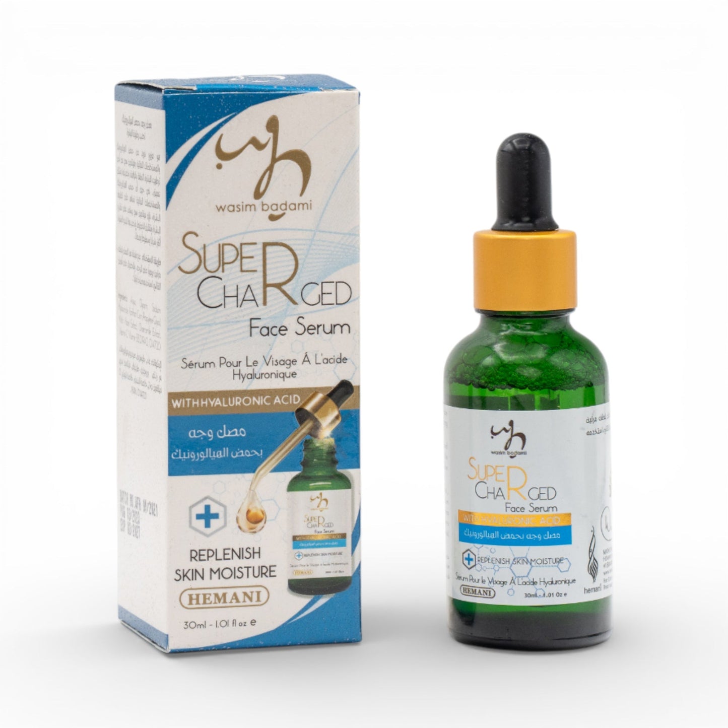 Super Charged Face Serum - Hyaluronic