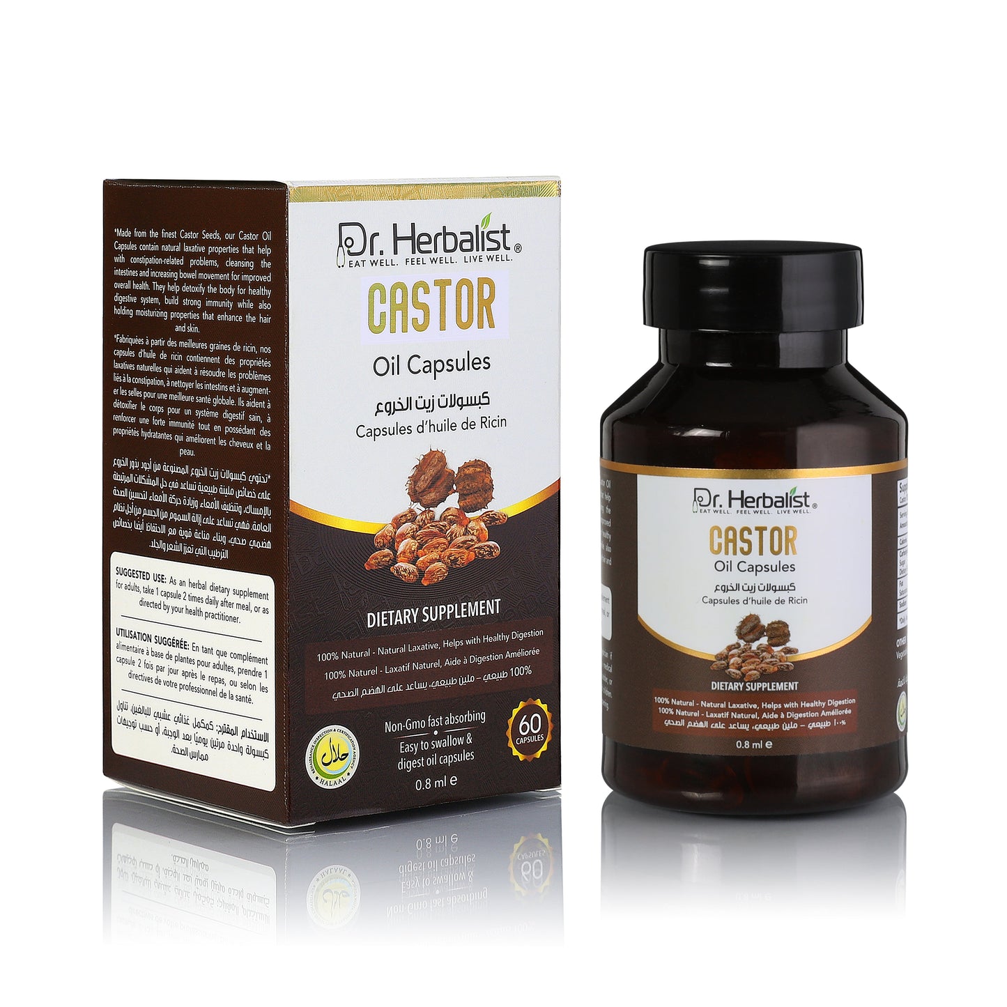 Dr. Herbalist Castor Oil Capsules