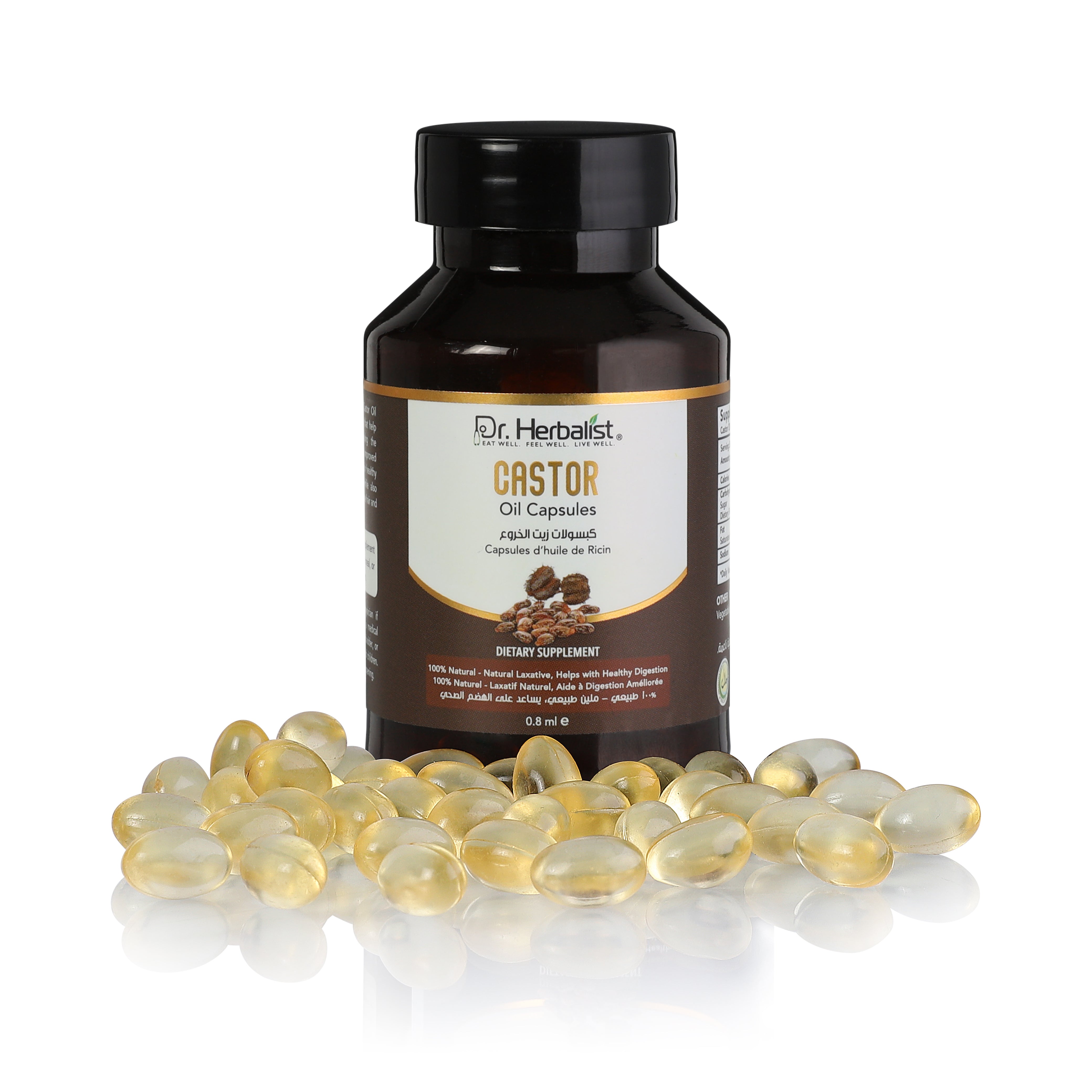 Dr. Herbalist Castor Oil Capsules