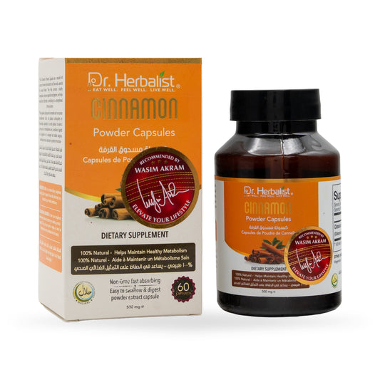 Dr. Herbalist Cinnamon Powder Capsules 350mg
