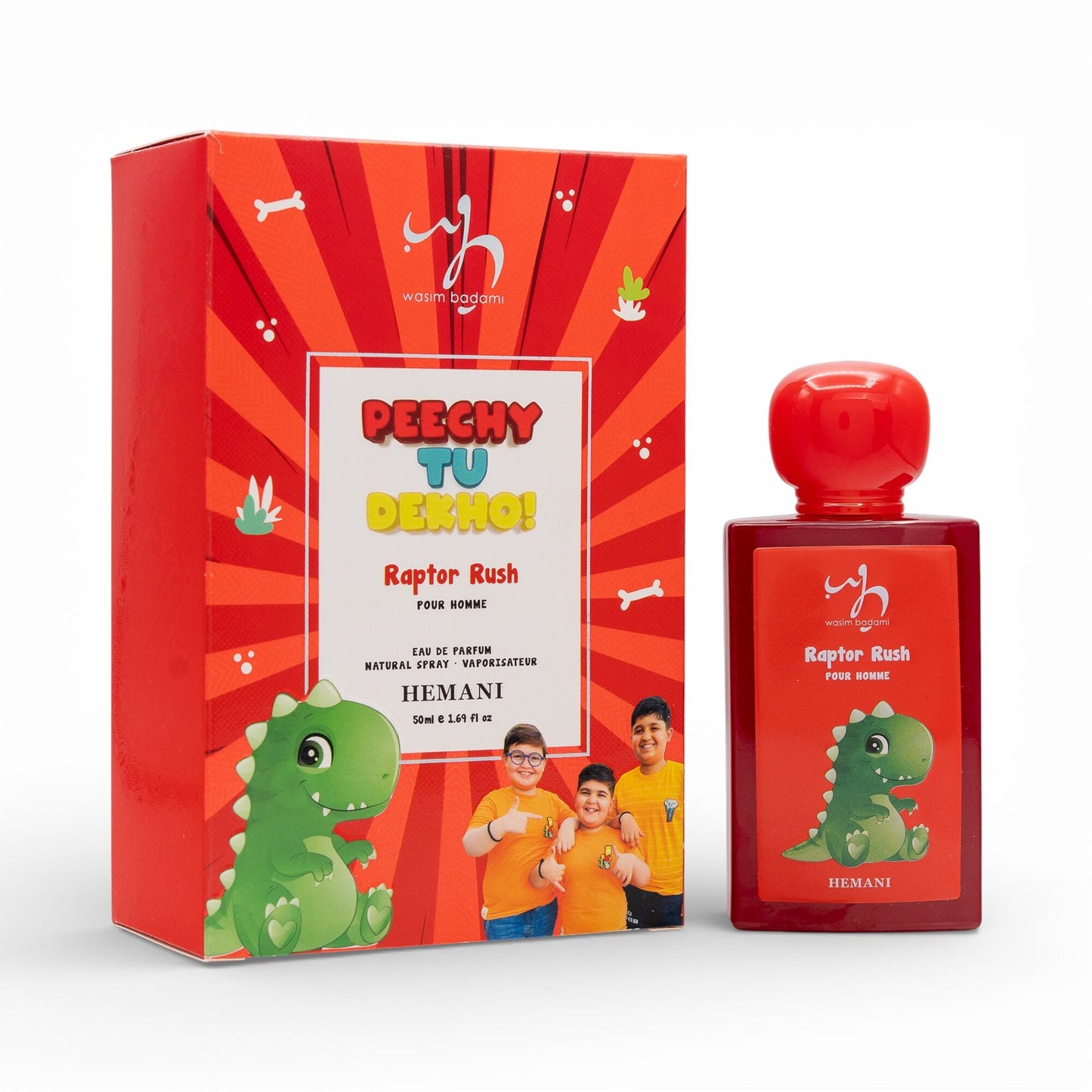 Peechy tu dekho Raptor Rush Perfume for Boys – 50ml