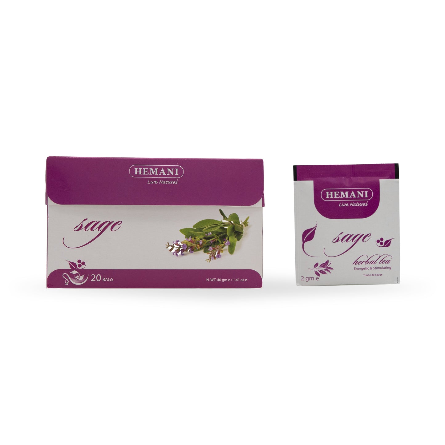 Sage Herbal Tea - 20 Tea Bags