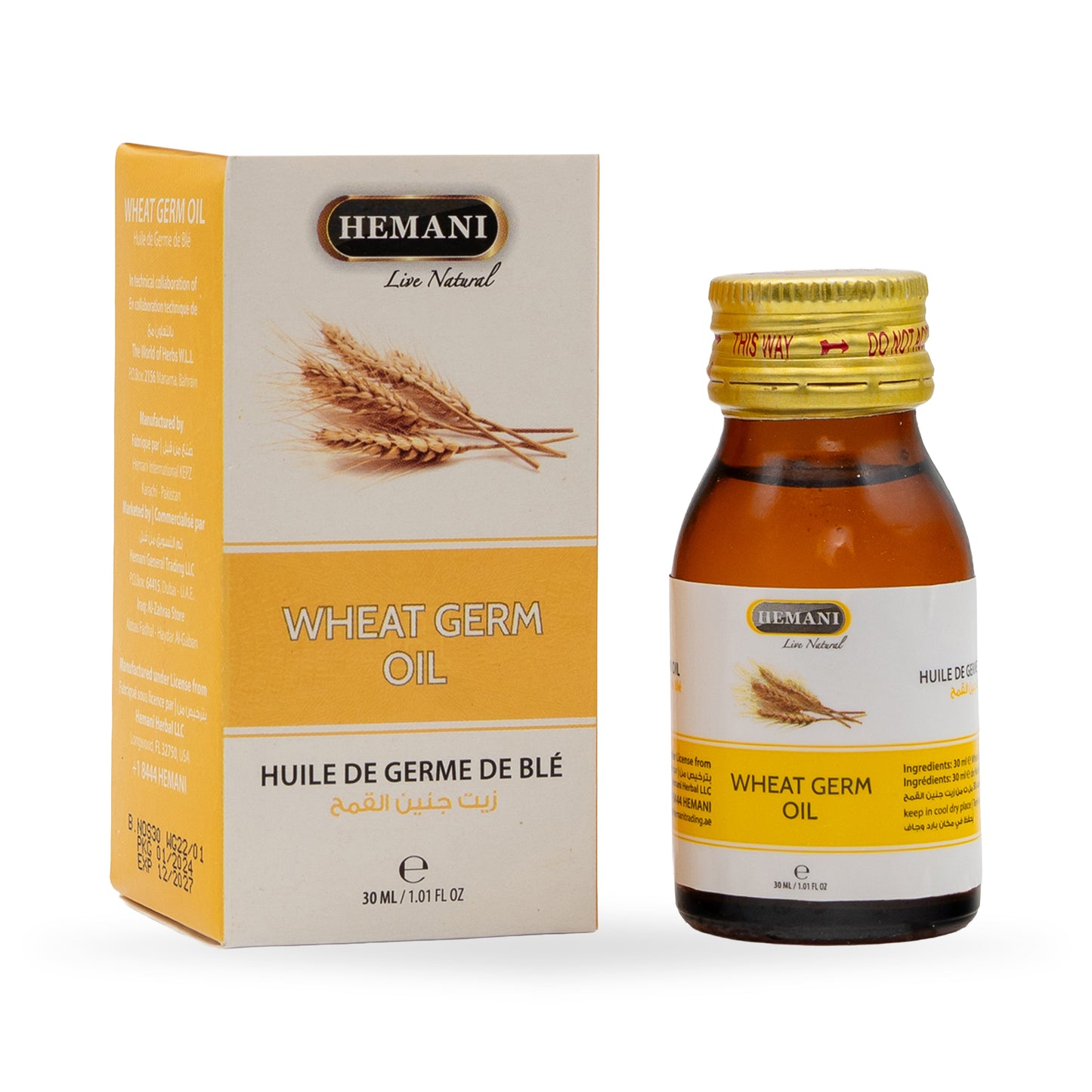 Herbal Oil 30ml - Wheat Germ