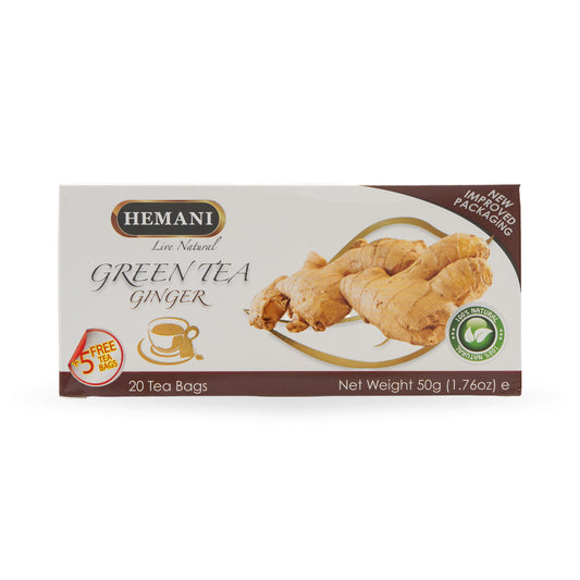 Ginger Green Tea - 20 Tea Bags