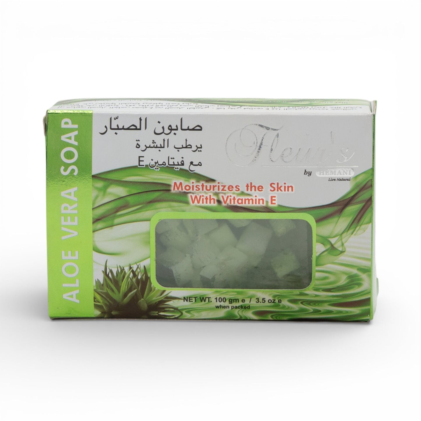 Fleurs Transparent Soap - Aloe Vera