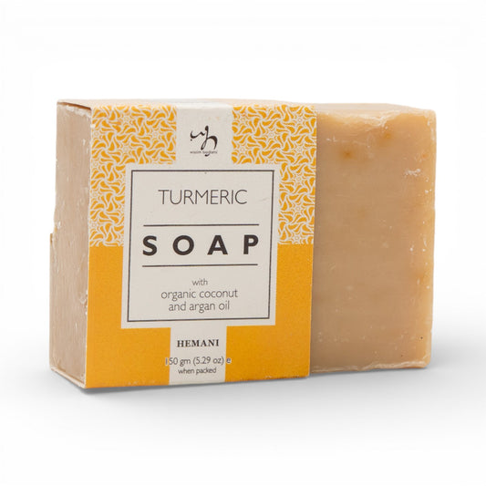 Soap with Organic Argan & Coconut Oil - Turmeric