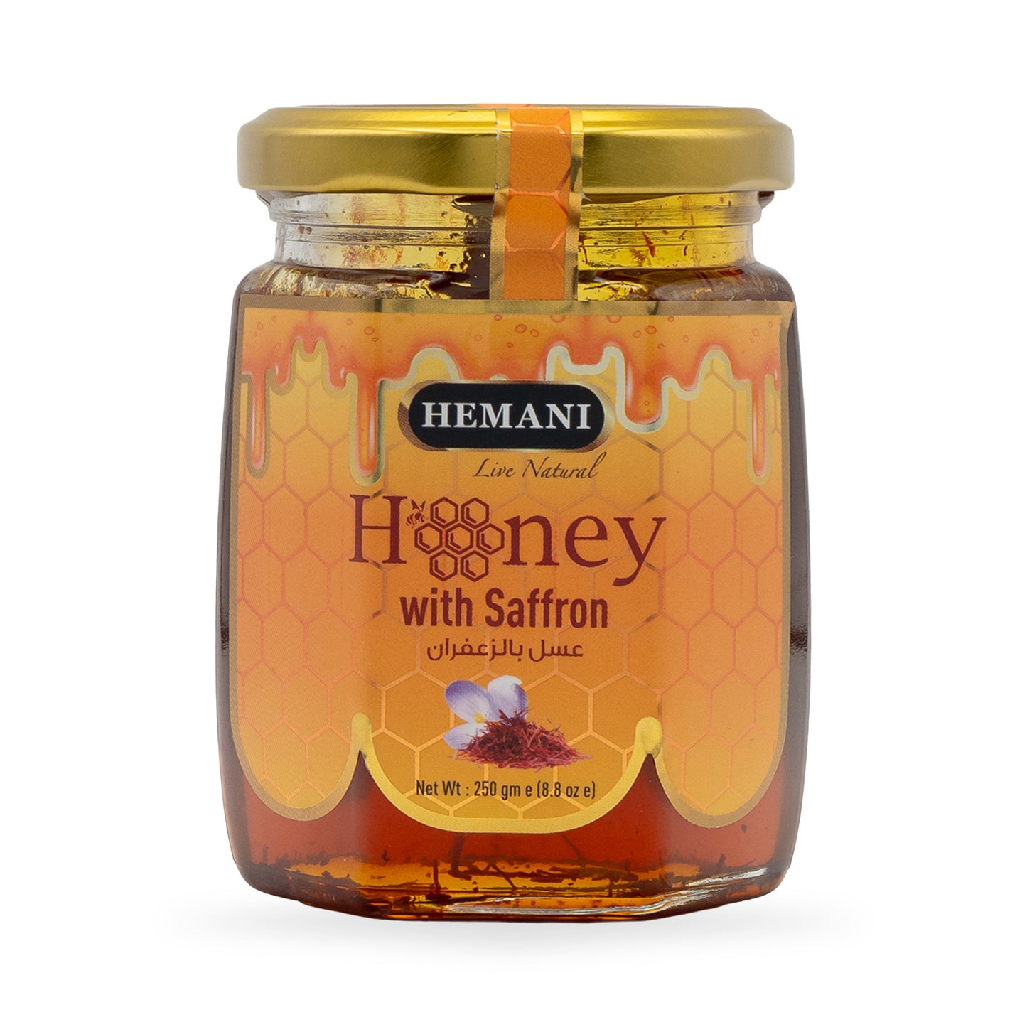 Honey with Saffron - 250g