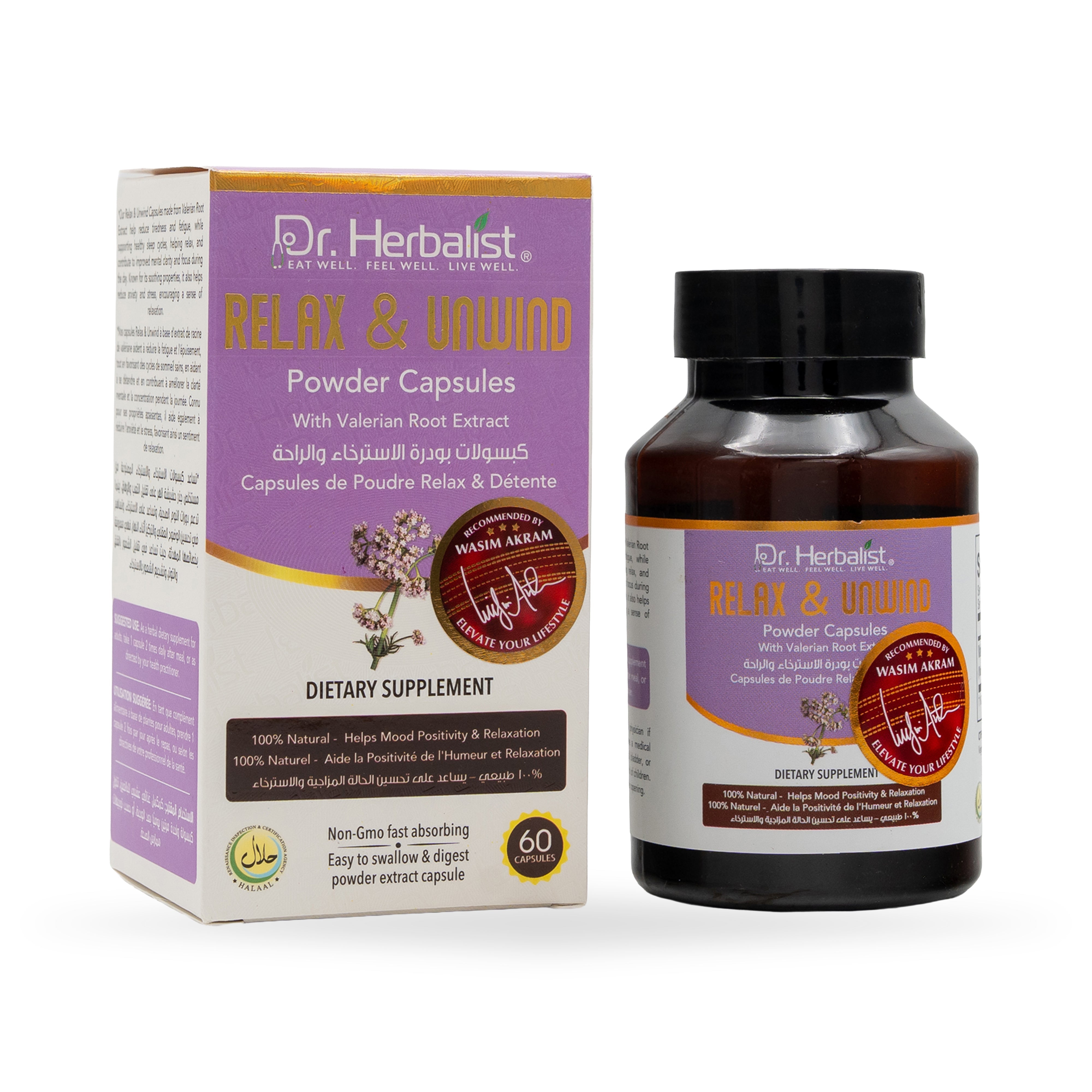 Dr. Herbalist Relax & Unwind Powder Capsules