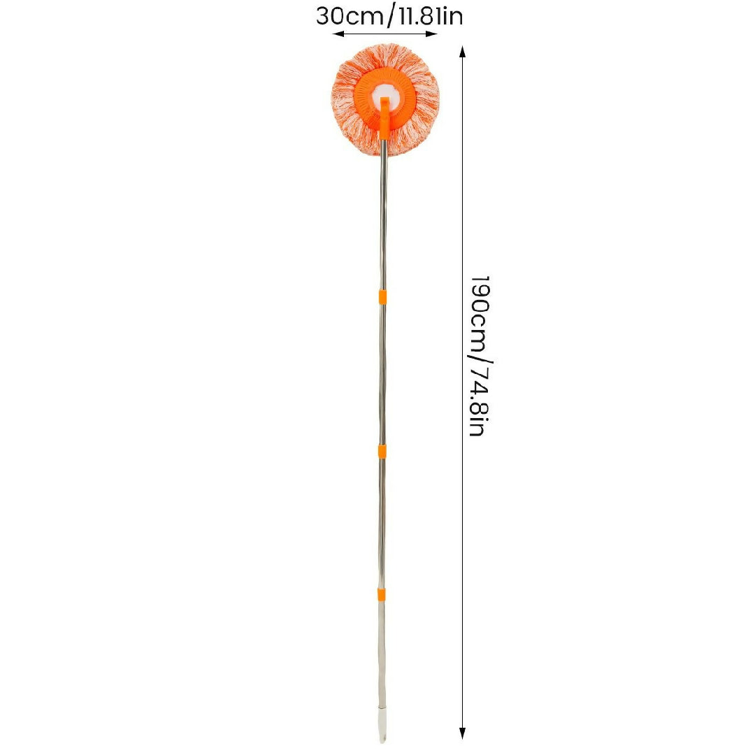1 PC 360 Rotatable Mop Round Microfiber Dust Mops Cleaning Tools For Household Floor Wall Window