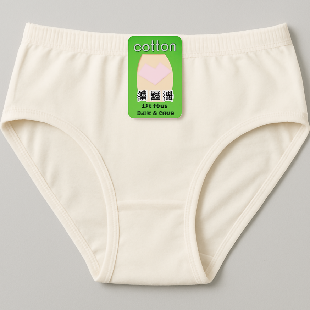 Pack of 2 Jersey Plain Panties for Women - Soft Comfortable Lightweight Everyday Underwear - Available in Sizes S M L Beige - Large