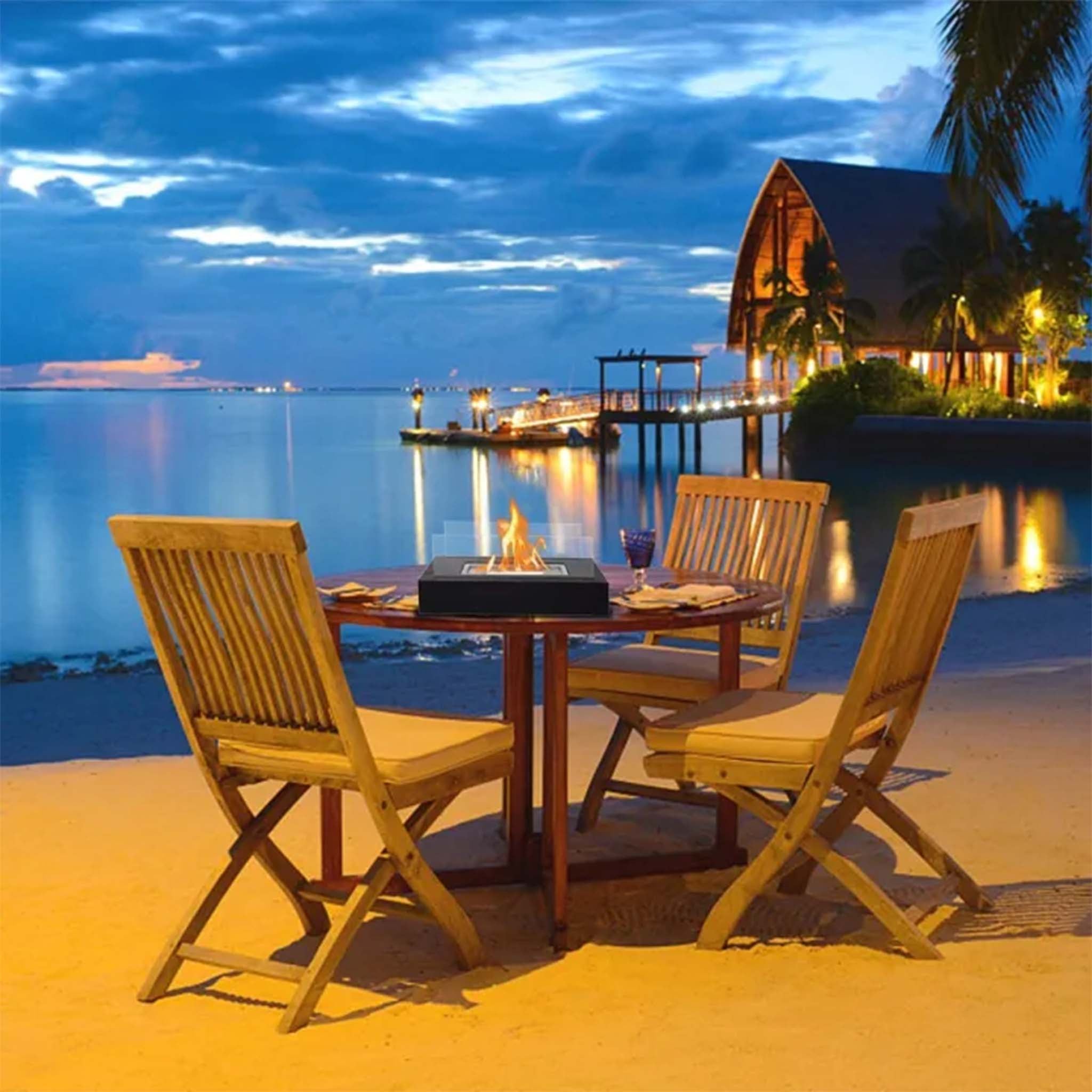 Ethanol Fireplace For Indoor and Outdoor Heating