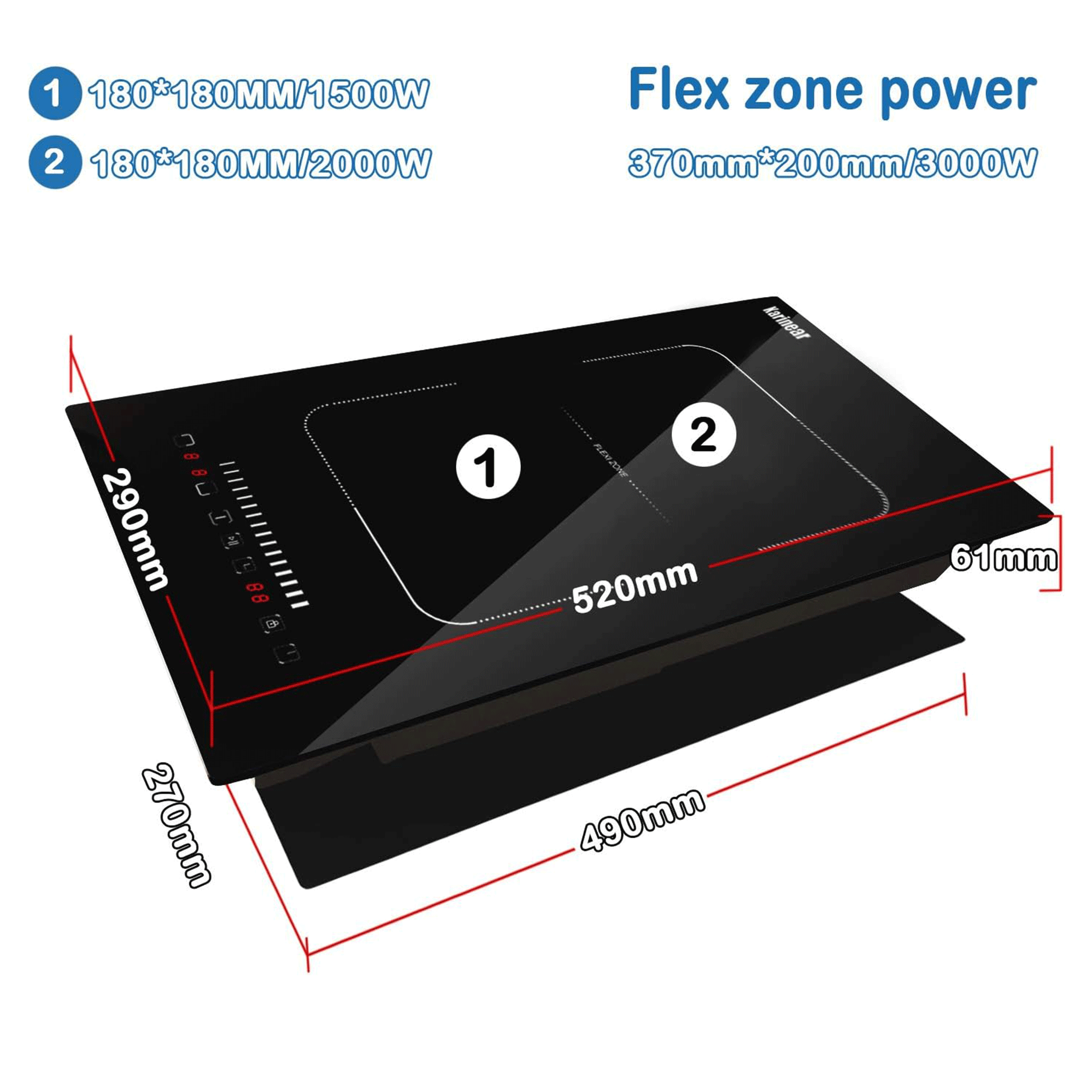 Karinear Induction Hob