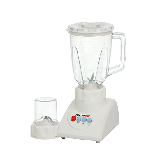 Electromax 2-in-1 Blender Grinder – 350W Copper Motor with Jar and Mill Attachment (EMFB-3100)