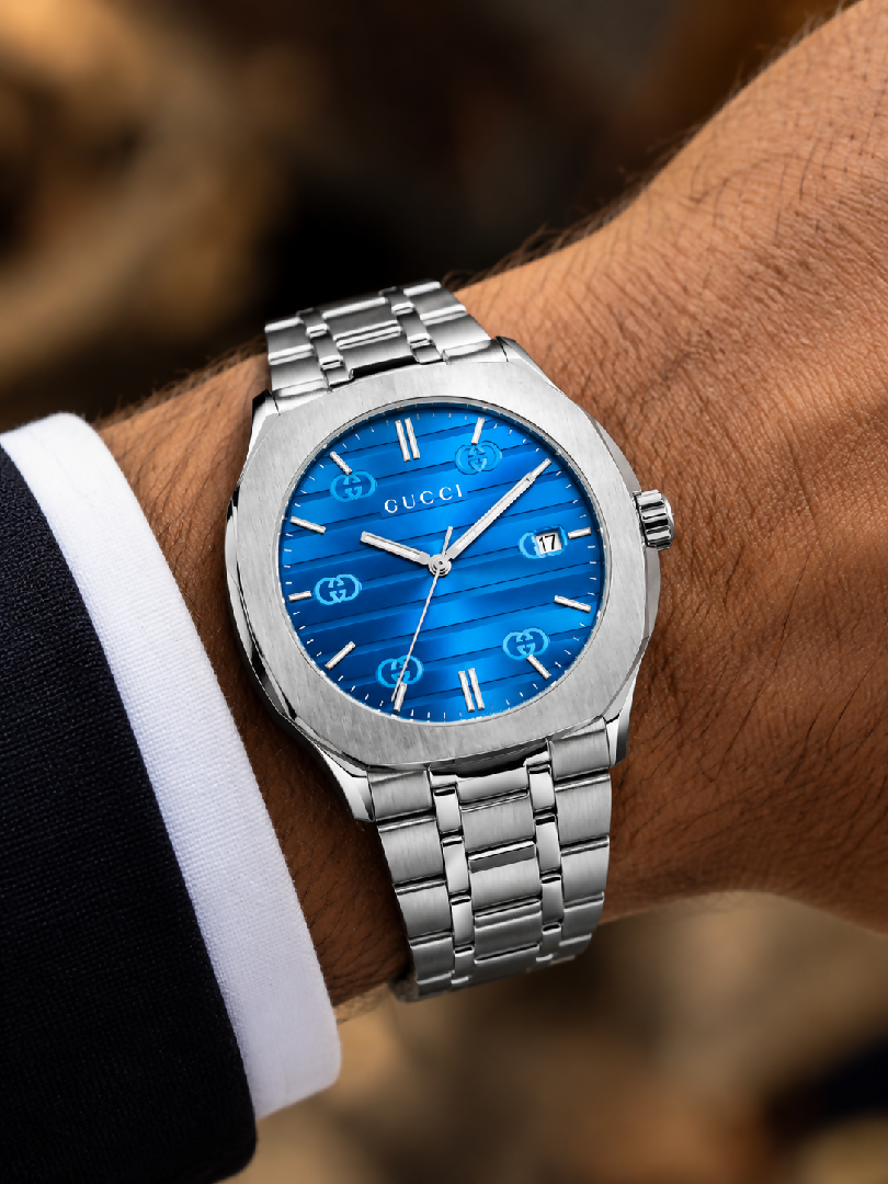 Gucci Blue Dial Watch