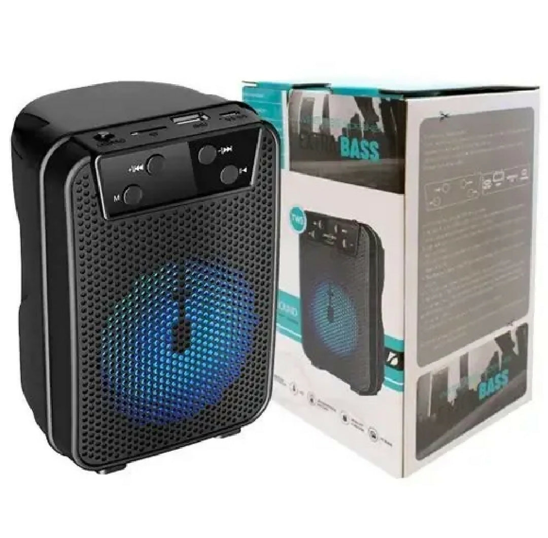 Portable Bluetooth Speaker Powerful Sound Stylish Design