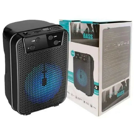 Portable Bluetooth Speaker Powerful Sound Stylish Design