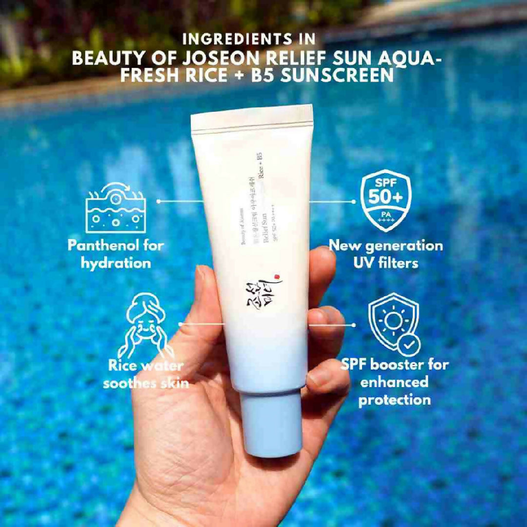 Beauty of Joseon Relief Sun Aqua Fresh Rice and B5 Sunscreen SPF50 PA 50ml
