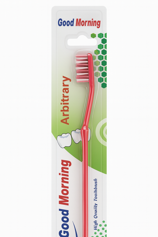 Good morning high quality toothbrush safe for daily use
