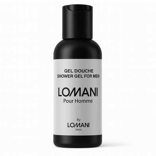 Lomani poure homme shower gel for men in 100 ml made in France
