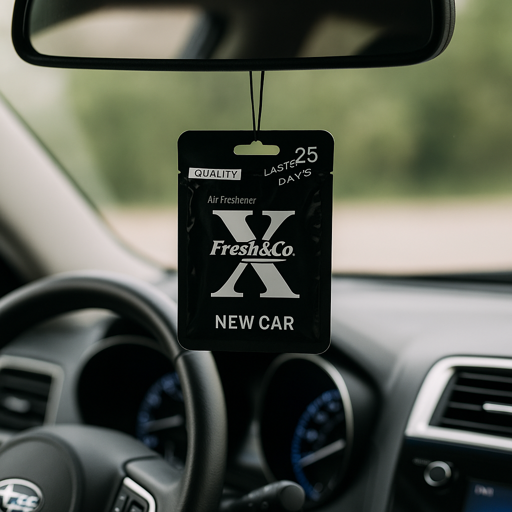 X Air Freshener Vanilla  Long Lasting Car and Home Air Freshener
