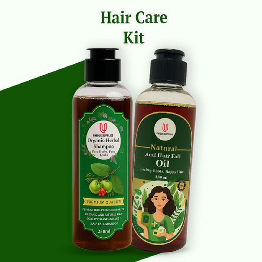 Herbal Hair Care Kit Stronger Longer and Healthier Hair Naturally